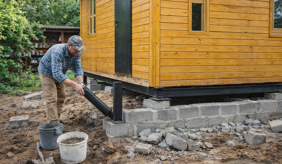 Замена фундамента на винтовые сваи в Пушкино - Цена от 15000 руб ...